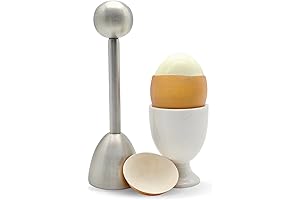 ICO Stainless Steel Egg Topper and Perfect Egg Opener for Soft Boiled Eggs