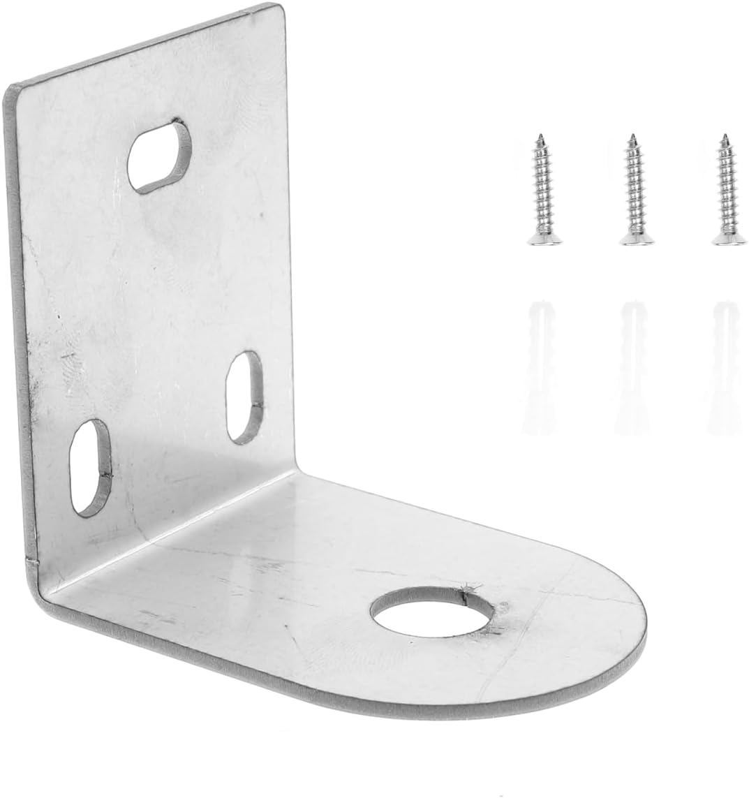 Faucet Bracket 2.24X2.12X1.69 Inch Stainless Steel Fixing Mount with Screws for Kitchen and Bathroom Faucet Support