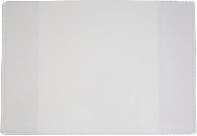 care4books 10 x PVC A5 CLEAR PLASTIC SCHOOL EXERCISE BOOK COVER 210mm x 300mm Brand MADE IN UK