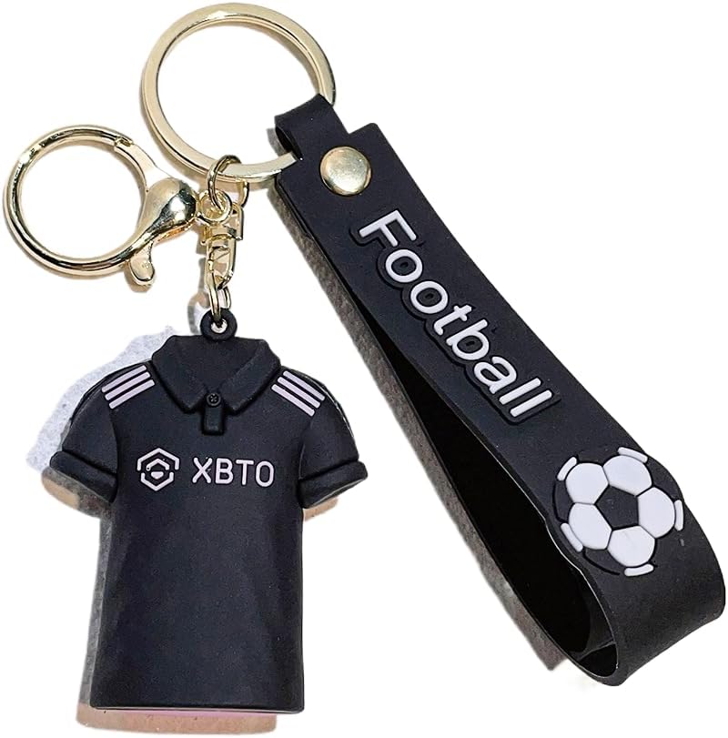 KCKEYS Jersey keychain Soccer Ball Key Chain, Football World Cup Key Chains Pendant, Man's Sports Ball KeyChains