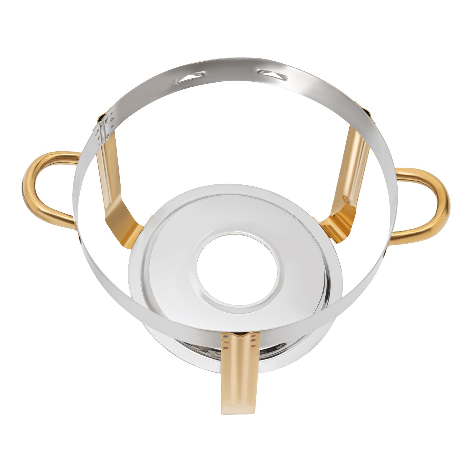 NaMaSyo Ronde Chafing Dish met glazen deksel, 8,5 l