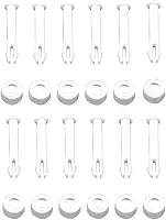 Pinos de junção de piscina de plástico de 6 cm e selos de borracha para piscinas retangulares de armação de metal Intex