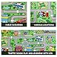Capslpad Kinder Teppiche Spielteppich für Kinder Stadt 160x100cm rutschfest Kinderteppich Spielmatte Maschinenwaschbar Kurzer Flor Pädagogischer Spielteppich für Kinderzimmer Spielzimmer Dekor