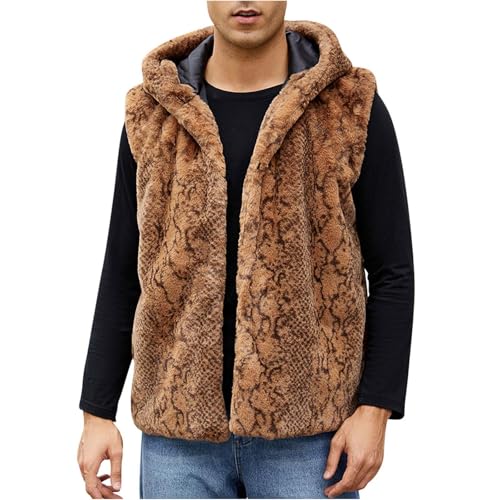 ベスト+ジレ CFT.boa hood short vest (brown) 早い者勝ち CFT.boa hood short vest (brown) vest (brown) short CFT