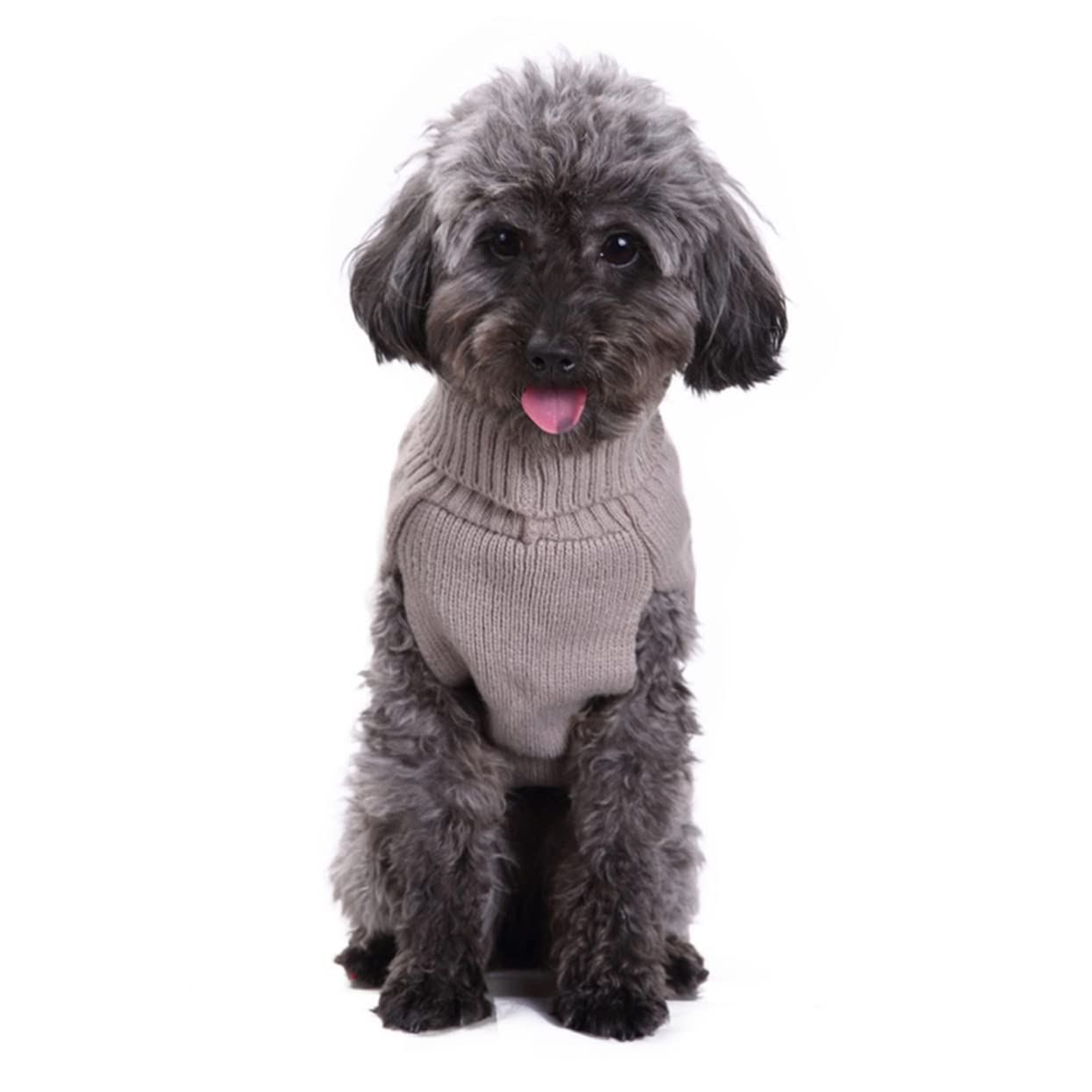 Angoily 3pezzi Maglione per Cani Design Squama Caldo e Comodo Vestito Invernale per Cuccioli Taglia s Abbigliamento per Animali Domestici per Autunno e Inverno