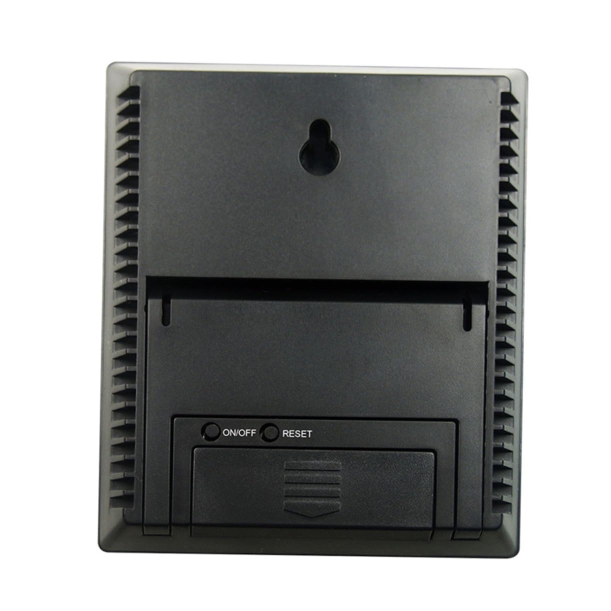 Termometro Igrometro Digitale Touch con Display Retroilluminato Nero | Abs Portatile, Registra Valori Massimi e Minimi di Temperatura e Umidità, Uso in Soggiorno Domestico