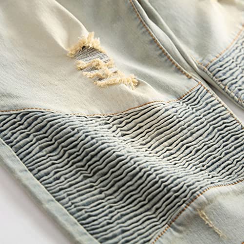 Shorts jeans pour hommes grande taille ample à mode de rue - 2