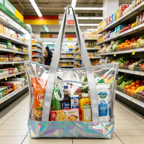 Large Clear Tote Bag miniatura 4