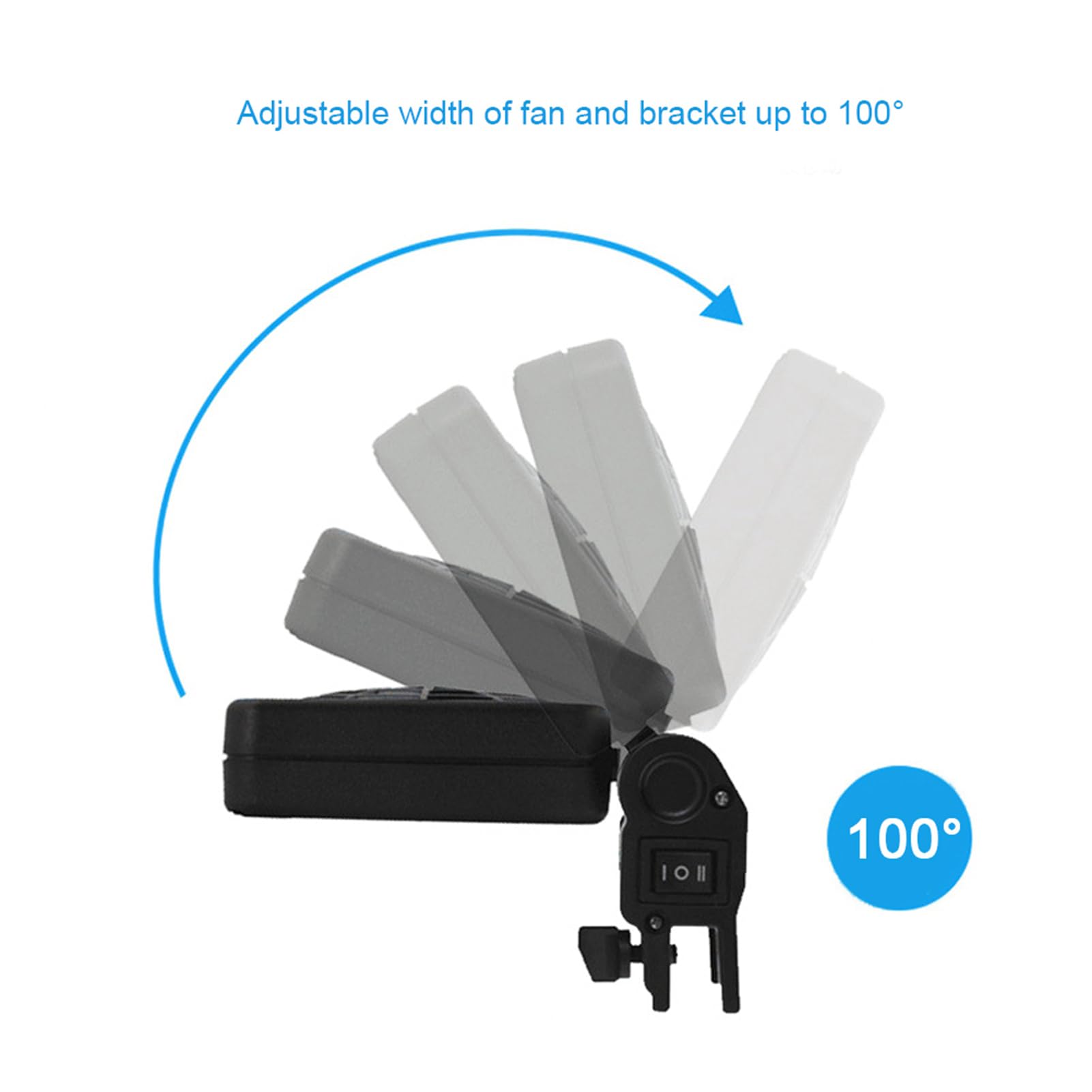 FILFEEL Ventilateur de refroidissement efficace pour aquarium avec vitesse du vent pour une installation facile dans les aquariums (3 têtes)