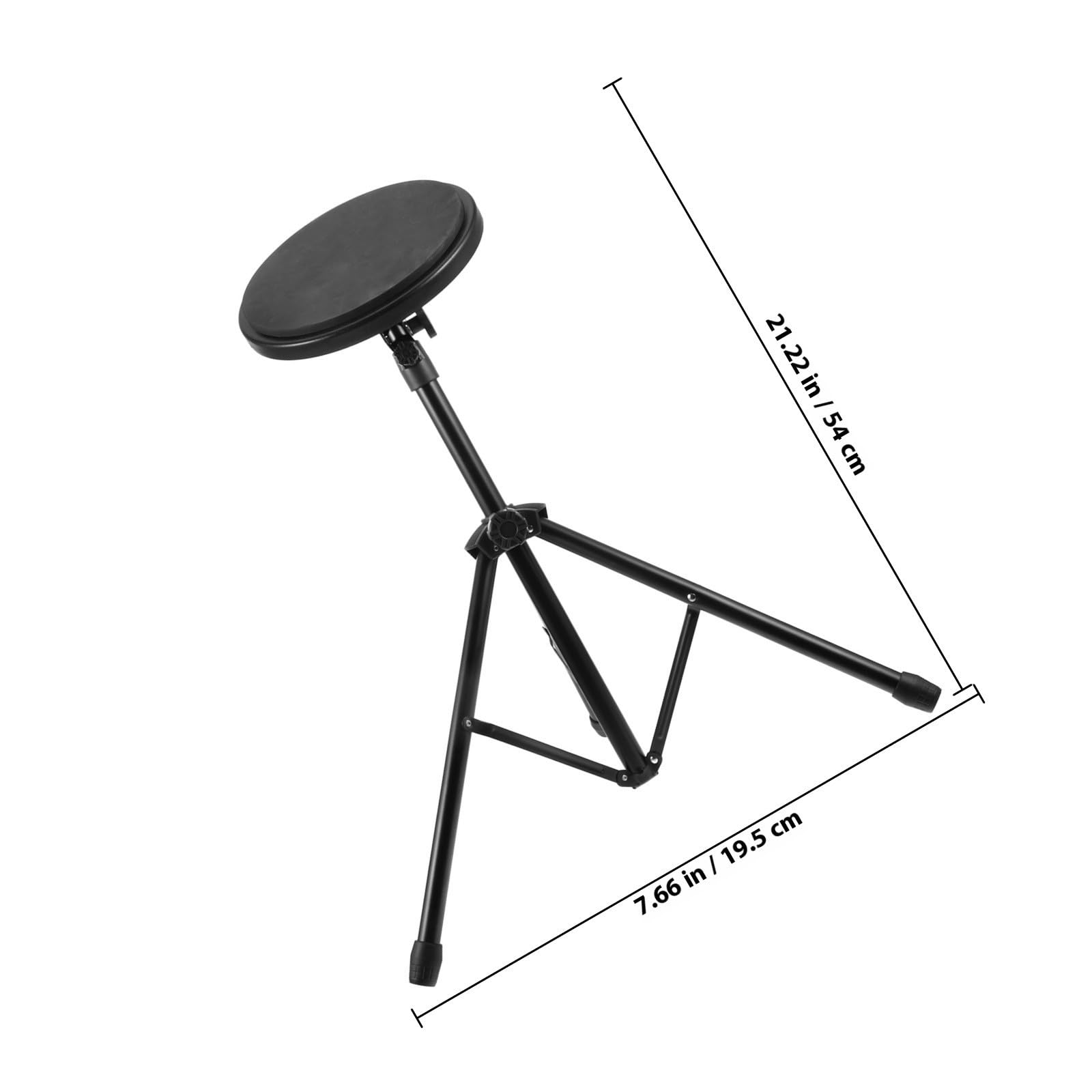 Toddmomy Kit de Práctica de Pad de Batería Silencioso para Principiantes Soporte Estable, Material de Goma y Hierro Adecuado para Espacios Públicos y Estudio Musical