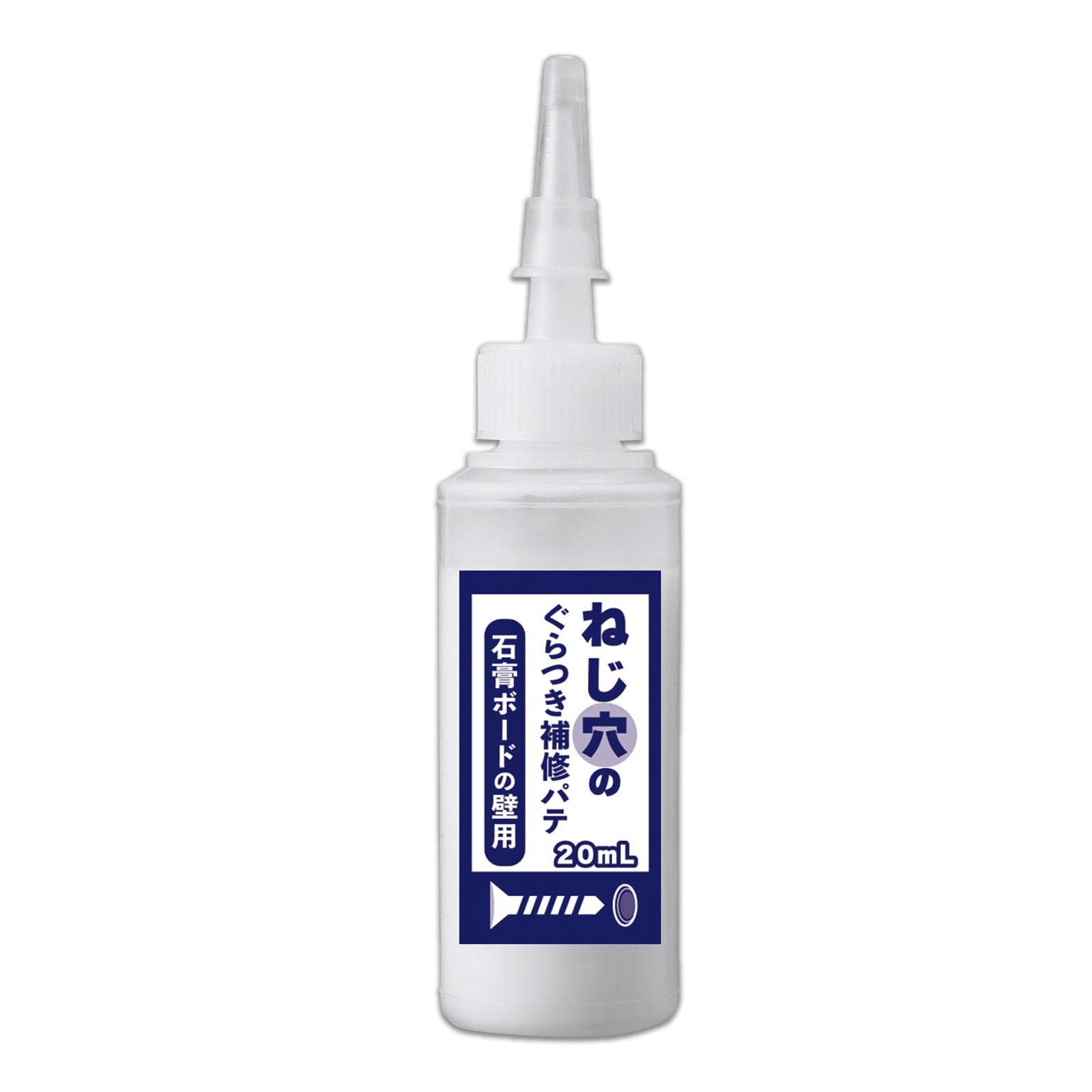 コモライフ ねじ穴のぐらつき補修パテ 石膏ボードの壁用 20ml ネジ穴 補修…