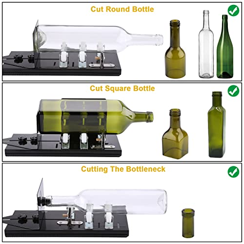 Glass Bottle Cutter, Fixm Bottle Cutter Upgraded Version, Round, Square Bottles and Bottlenecks - Image 4