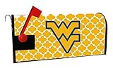 WEST Virginia Mountaineers Mailbox Cover-WEST Virginia University Magnetic Mail Box Cover-Moroccan Design Officially Licensed Collegiate Product