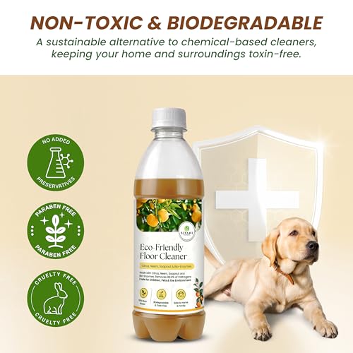 Image of Sivani Naturals Bio-Enzyme Floor Cleaner Chemical Free | Citrus, Neem & Soap Nut | Eco-Friendly, Safe for Kids & Pets