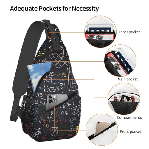 Bolso cruzado deportivo para hombres y mujeres miniatura 4