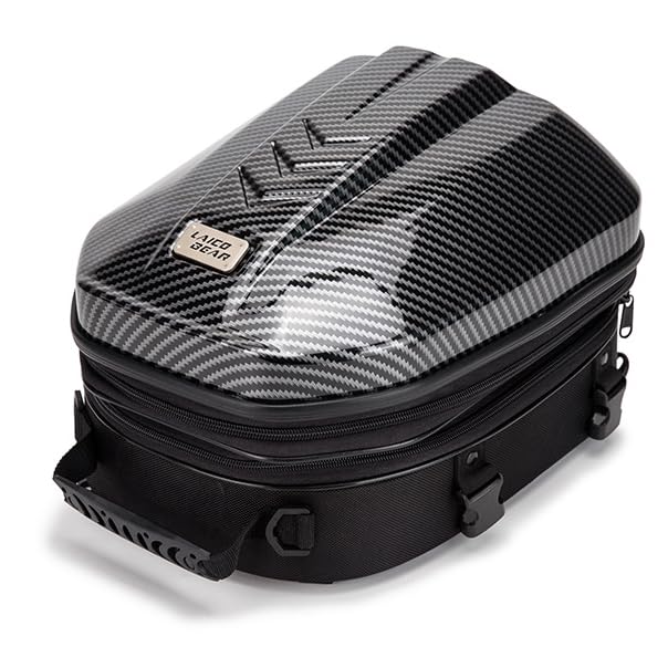 JKGBUK Borsa Moto per Aprilia Pegaso 650 1992-2013, Borse Moto Laterali Borsa Impermeabile per Moto Borsa, Borsa da Sella per Moto, Sella Moto Posteriore,ABS