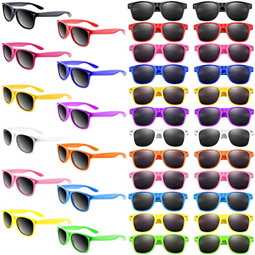 Lunettes de soleil fluo pour fête de piscine et anniversaire d'enfant
