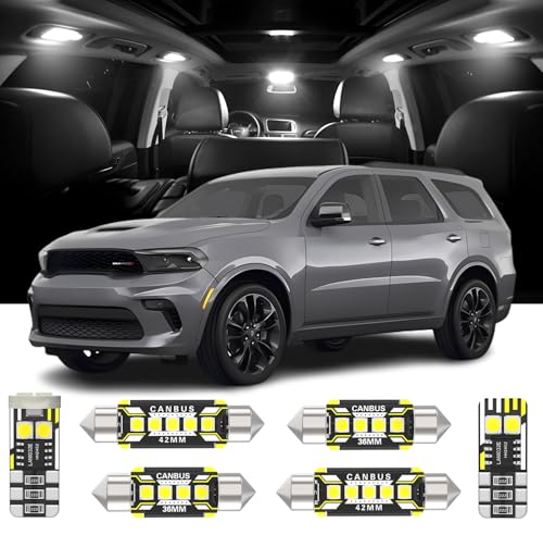 Kit de 15 luces interiores LED para Dodge Durango