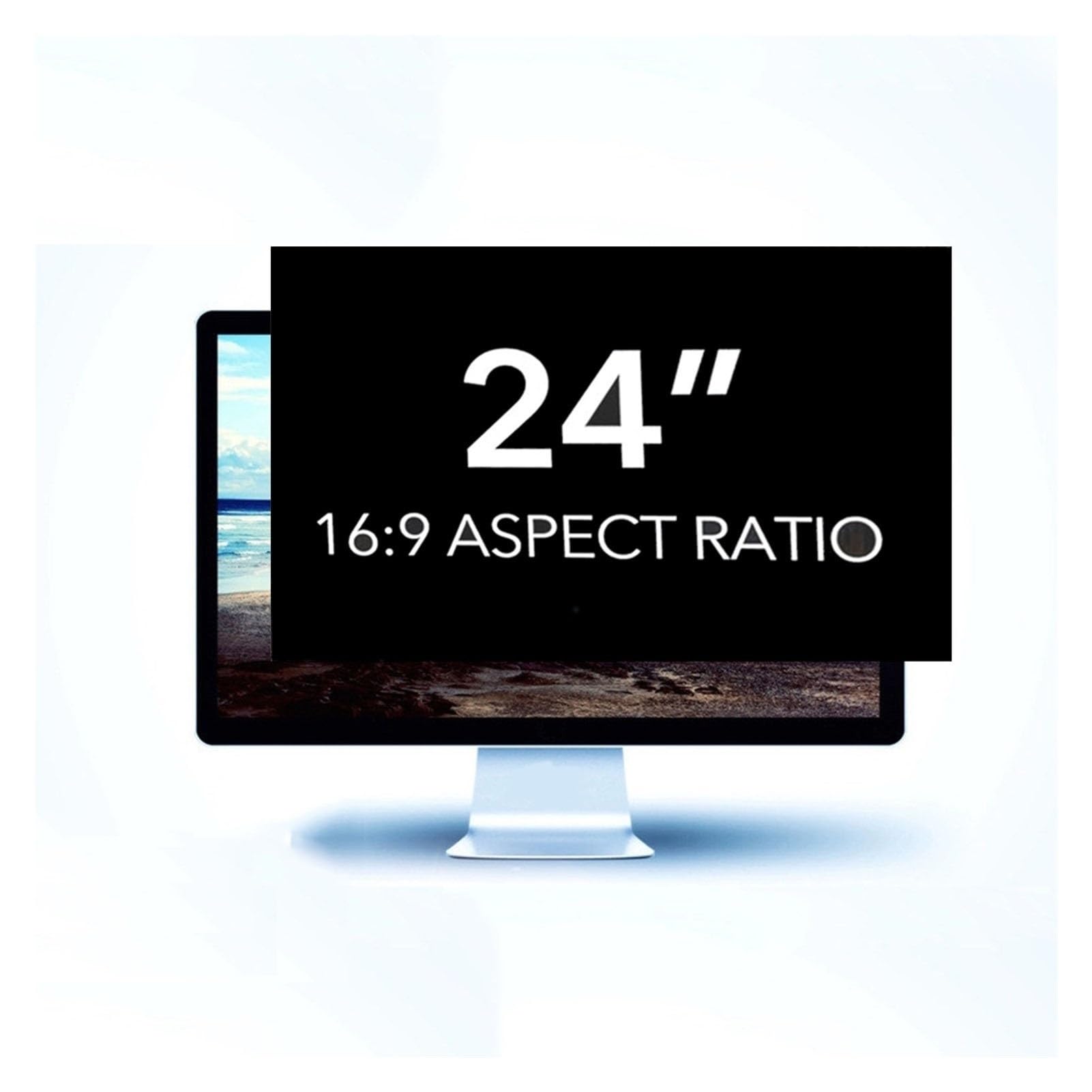 Filtre De Confidentialité 14 Pouces pour Ordinateur Portable Aspect 16:9, Filtre De Confidentialité Amovible pour Ordinateur Privacy Screen Protector(24inch/53.1x29.8cm)
