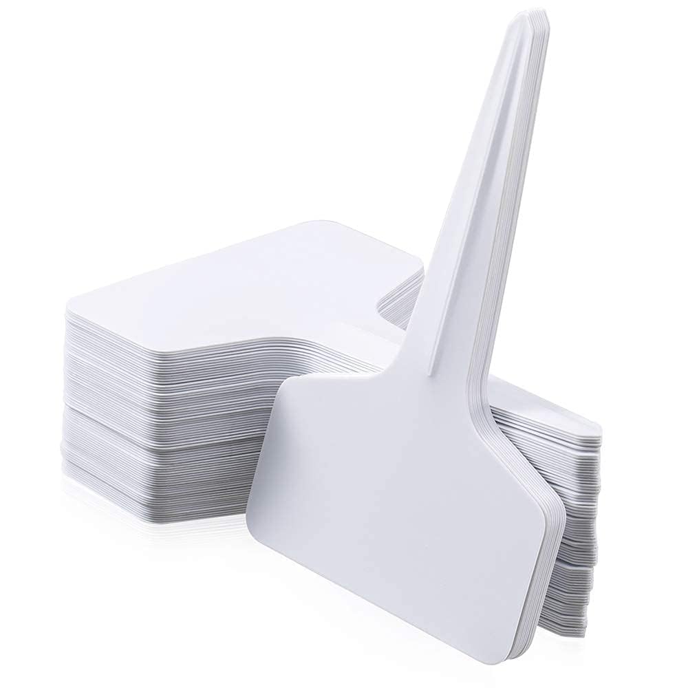 Tags, Markers for Trees, Plants, Saplings | Set of 200 Tags | T Shape | Broad Writing Area | Durable | Made of Long Lasting Plastic | 10 cm x 6 cm | Waterproof, Weatherproof, Reusable (White) (B0CMCYQLW1) Amazon Price History, Amazon Price Tracker