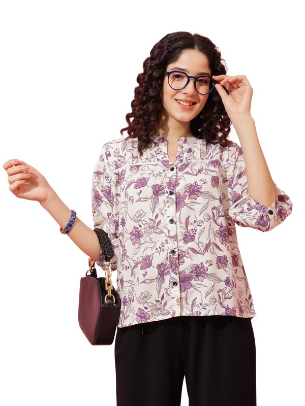 Image of Sheetal Associates Women's Stylish Casual Top for Summer Comfortable | Printed Top| Perfect for Everyday Wear