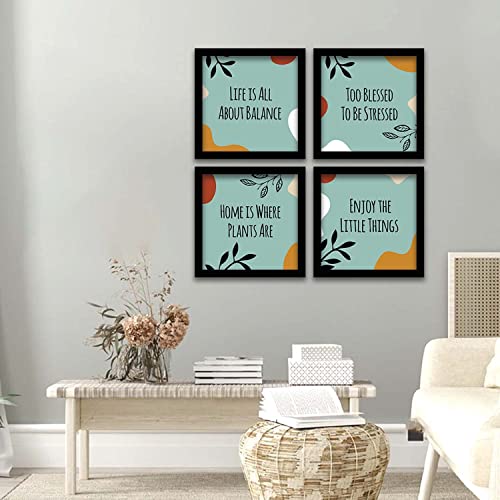 Image of kotart - Frames for Wall Decor - Motivational Quotes (Art 7, 13x13 inch)
