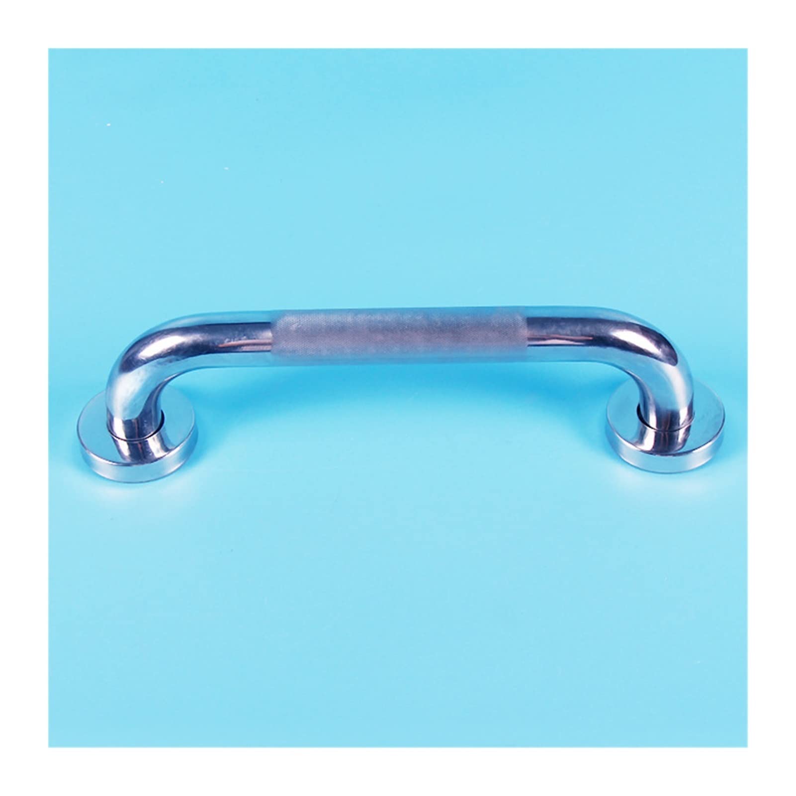 WDSOPK Housewares Non-slip Handle Stainless Steel Shower Handrail Support Rail Wall Hanging Towel Rack Bathroom Bathtub Grab Rail（30cm）