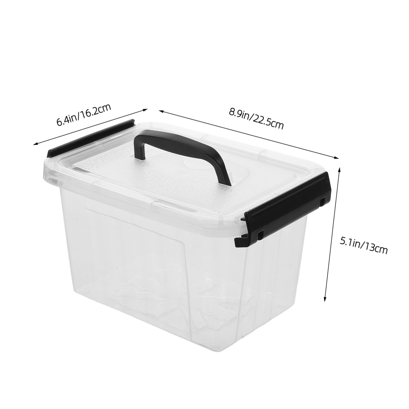 ULTECHNOVO 6stücke Aufbewahrungsbox Klein Aus Plastik Mit Deckel Praktische Lösung Zur Aufbewahrung Von Schreibwaren Make-up Und Schmuck Robuste Ausführung Und Effektive Sichtbarkeit