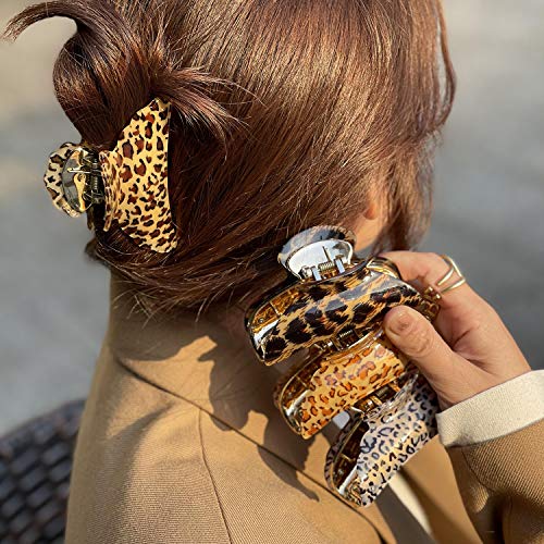 Jiris 6SEYAN036221 4 Pack 3.5 Inch Acrylic Hair Clips thumb #3