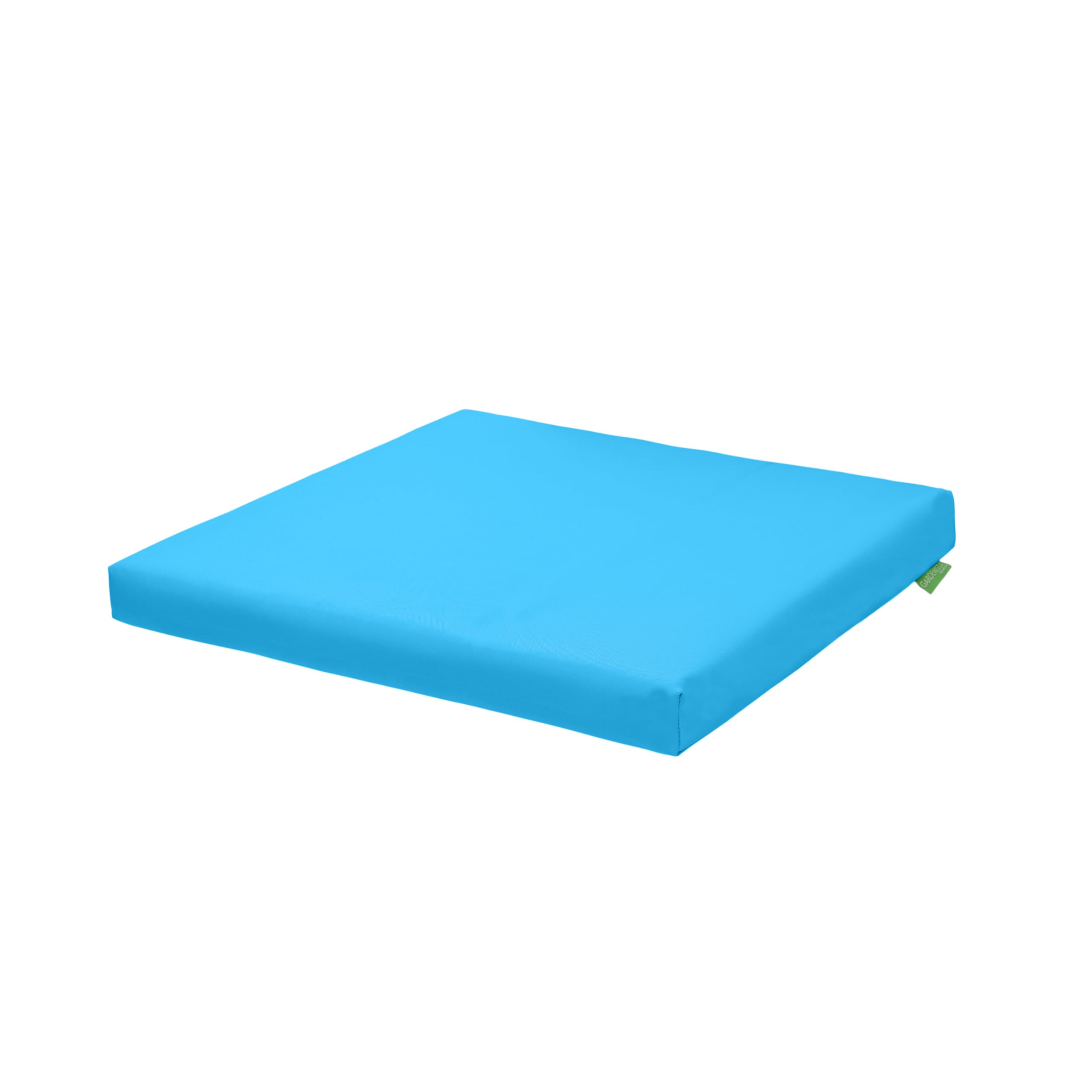 Gardenista Garden Chair Seat Pad | Indoor Outdoor Dining Cushion Seat Pads | Water Resistant Patio Garden Chairs Cushions with Secure Ties | Durable & Comfortable | 1 Piece (Turquoise) — image 1