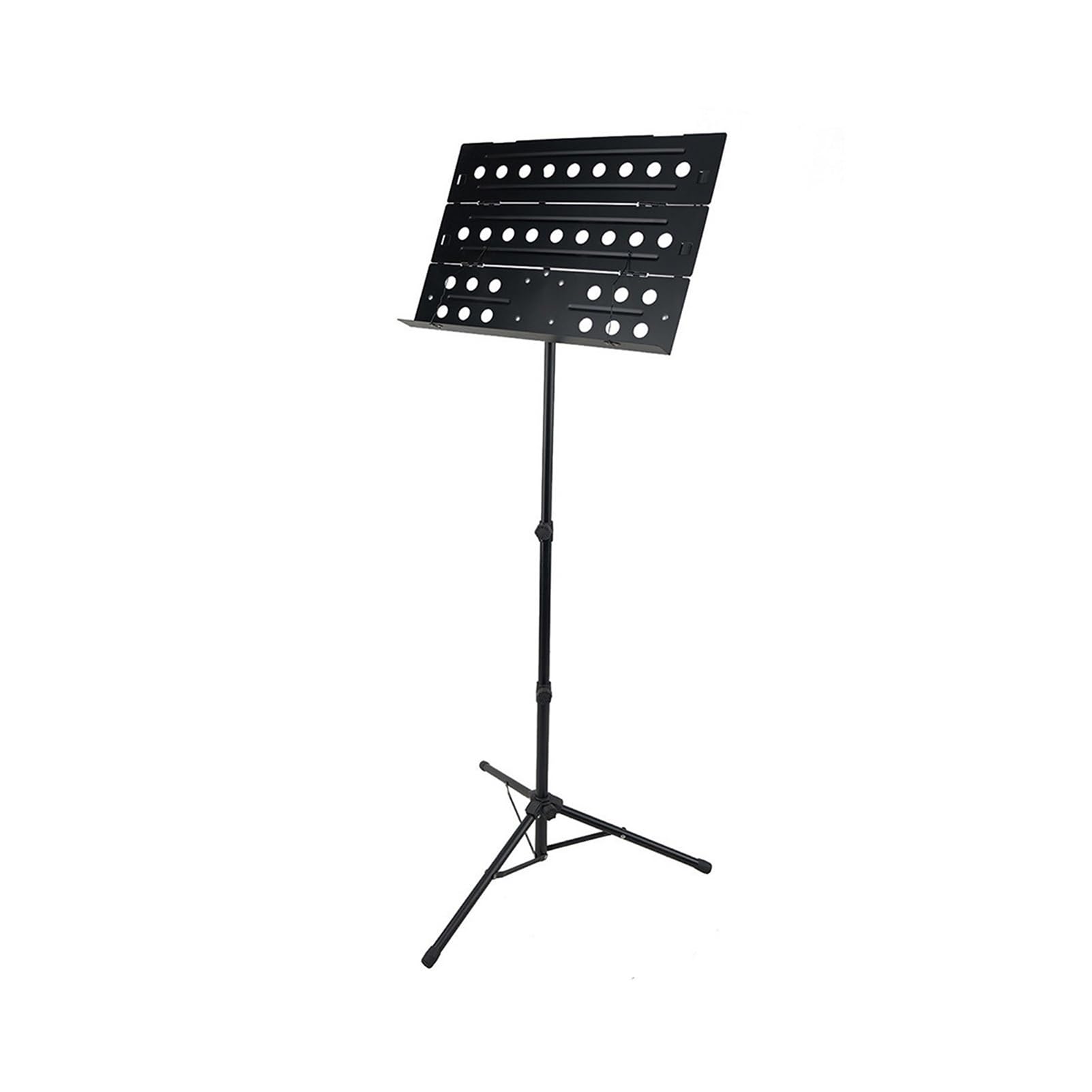 Atril for partituras, atril portátil, pinza ajustable, tablero de partitura plegable, ideal for presentaciones en viajes.