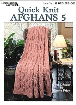 Paperback Quick Knit Afghans 5 (Leaflet 2165) Book