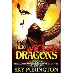 Her Wicked Dragons Audiolibro Por Sky Purington arte de portada