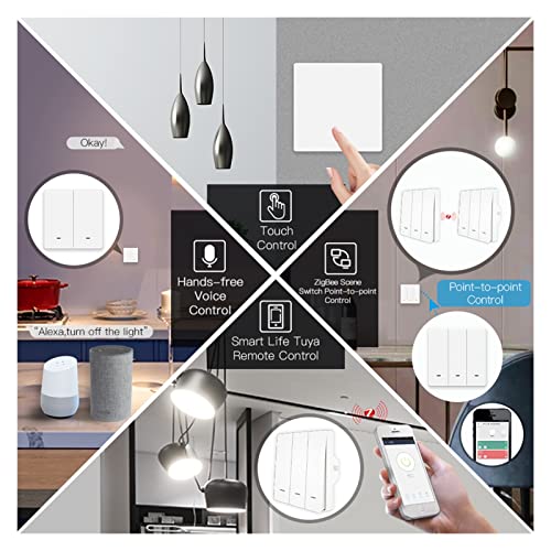Interrupteur intelligent sans fil neutre kit interrupteur éclairage connecté