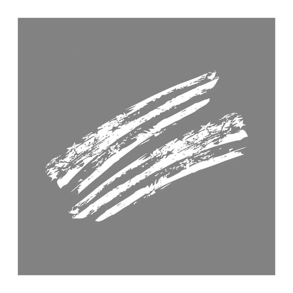 Car Sticker Pickup Truck Universal Vinyl Graphic Decor Decal Cover(Glossy White)