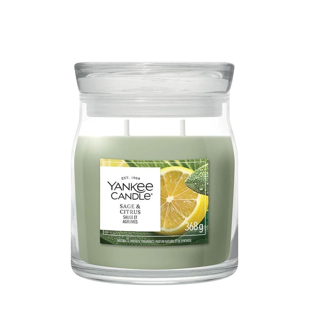 Yankee Candle - Medium Sage & Citrus Signature Jar