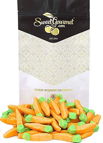 Sweetgourmet Gummy Carrots | Bulk Halal Candy | 1 Pound #TOP18