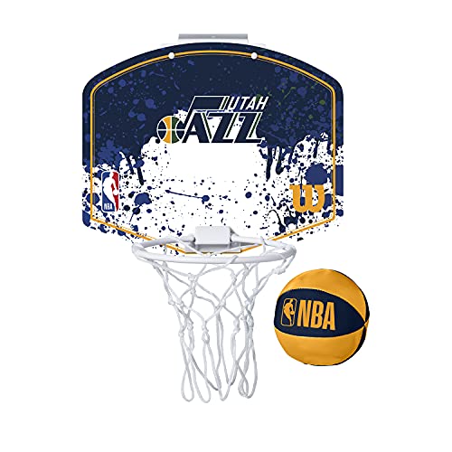Wilson NBA Panier mini basketball Utah Jazz