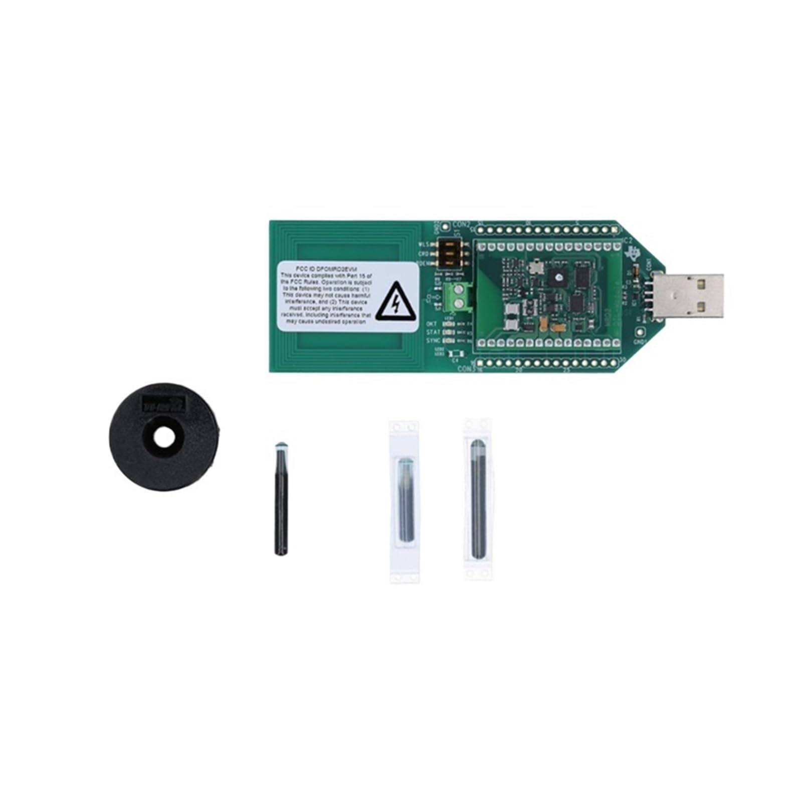 1 unids/Lote MRD2EVM HDX Placa de Desarrollo basada en módulo Lector USB Placa de evaluación de RI-STU-MRD2 Stock Original