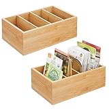 PRAKTISCHE LÖSUNG: In den 4 Fächern können nicht nur Lebensmittel sortiert und griffbereit aufbewahrt werden. Die Ablage eignet sich auch für Deckel oder Dessertteller.