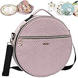 MYBAGZING | Round Embroidery Bag(Empty) - Embroidery Storage Bag -Cross Stitch Supplies Organizer with...