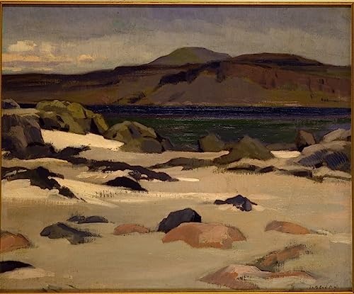 Toile moderne peinture Ben More de Cow's Rock Cadell poster image impression de salon