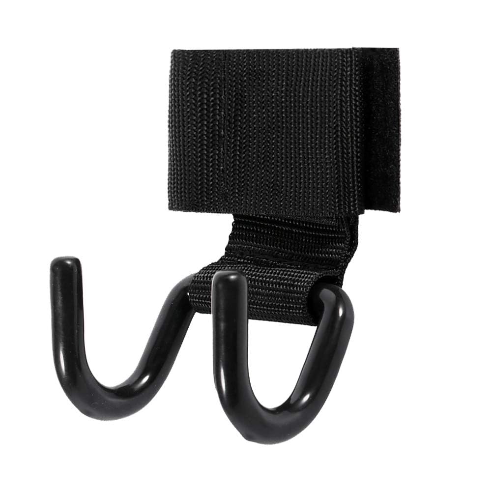 Akshi Enterprise Gym Heavy Duty Weightlifting Rod Hooks Wrist Support Straps Pull-Up Bar Wrist Straps With Double Hook Power for Weight Lifting Training Gym Grips Straps-image-9