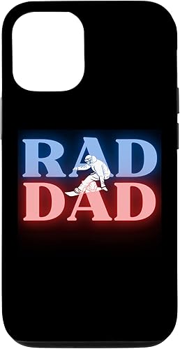 Vista 25 de iPhone 11 Rad Dad Snowboarder 80's Style Rad Dad Case