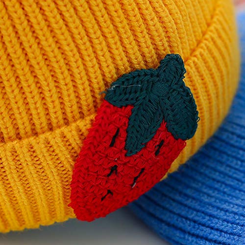 Baby Boy Winter Hat Cotton Lined Newborn Infant Toddler Winter Knit Hat For Girls Boys Outdoors Cap (Color : Pink, Size : 0-18 Months) #TOP3