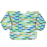 バンキンス スリーブビブ 長袖タイプ 6~24ヶ月 Crocs(ブルー) 面ファスナータイプ SUV680