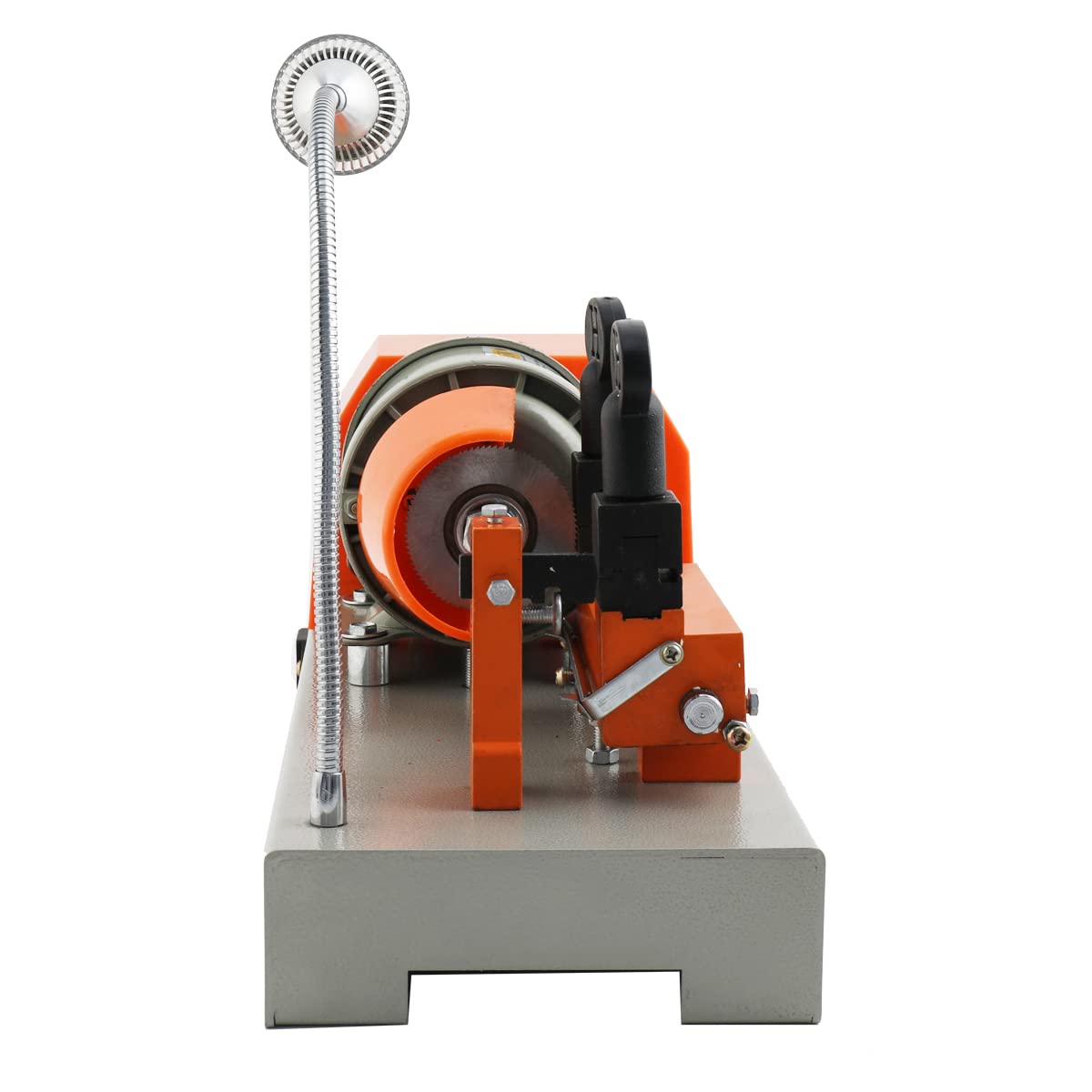 120W Horizontale Schlüsselmaschine mit LED-Licht 220V Schlüsselkopierer Key Cutting Machine Multifunktional Elektrisch Manuell Doppelte Horizontale Schlüssel Kopiermaschine