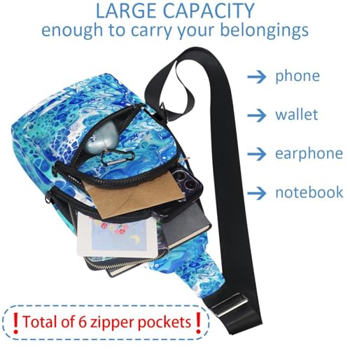 Bolso bandolera impermeable para evitar bolsillos llenos con estilo 6