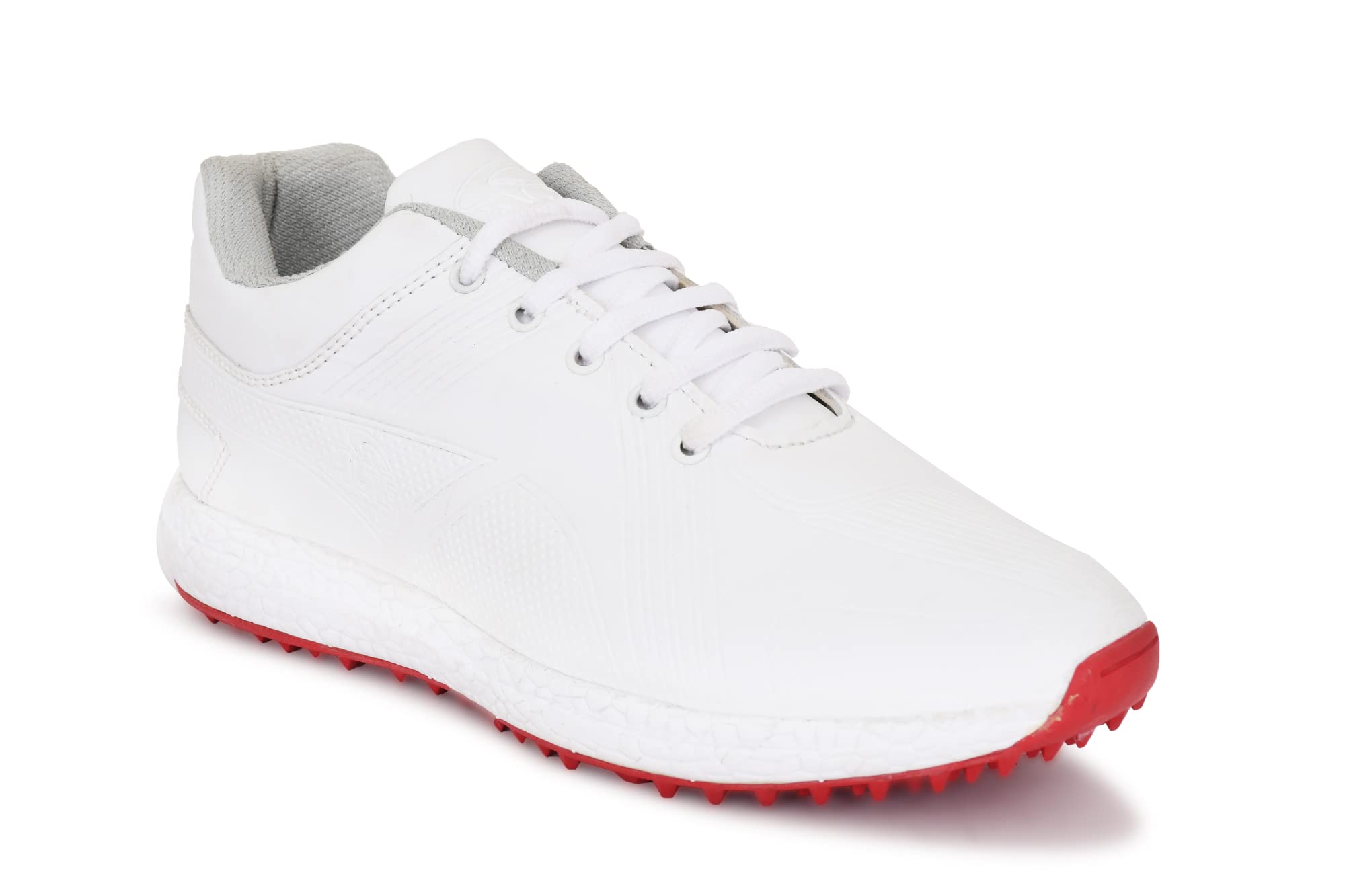 PERFECT STYLE White PU Material Lace-Ups Stylish/Comfortable/Waterproof Golf Shoes Spikeless Sole/Outdoor Golf Sport Training Lightweight Professional Sports Shoes for Men 11 (B0BZLJ1G36) Amazon Price History, Amazon Price Tracker