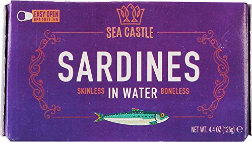 Sea Castle, Sardines Skinless Boneless, 4.4 Oz